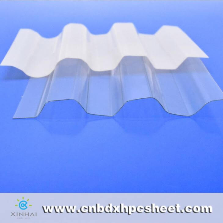 Colored Plastic Roofing Sheet