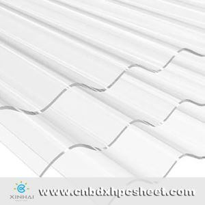 Embossed Corrugated Polycarbonate Sheet
