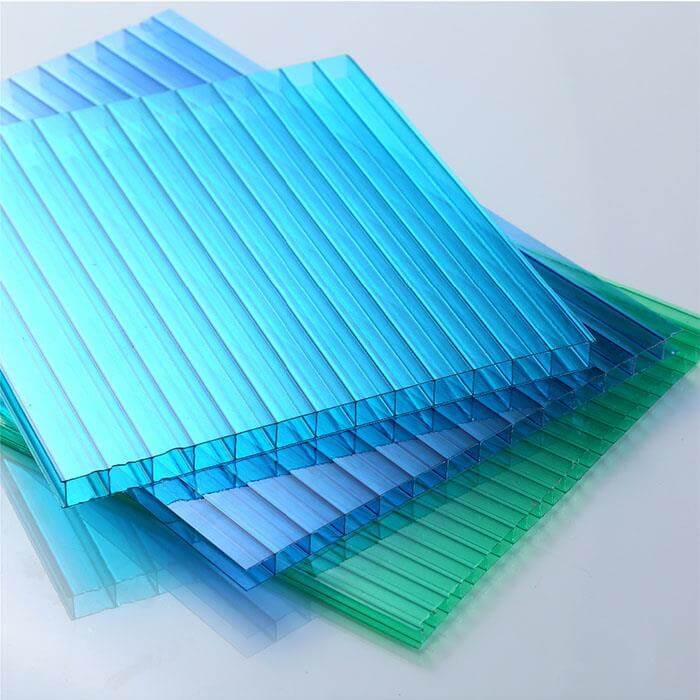 Good Quality Hollow Double-layer Plastic Polycarbonate Sheet Supplier China