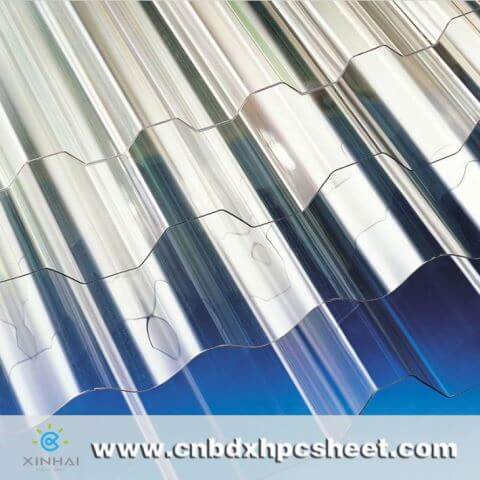 Clear Plastic Roof Panels Sheet Polycarbonate Corrugated Sheet