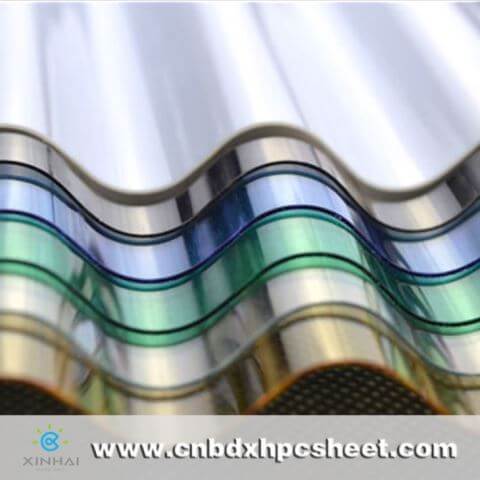 Clear Polycarbonate Pool Roof