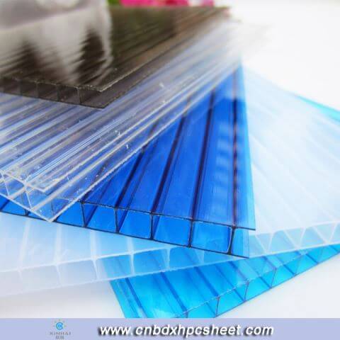 Flat Twin Wall Polycarbonate Sheet