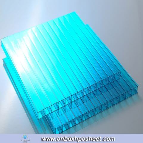 4mm Twin Wall Hollow Pc Polycarbonate Sheet For Greenhouse