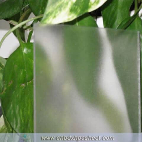 Greenhouse Cover Flexible Frosted Solid Polycarbonate Sheet Pc Panel