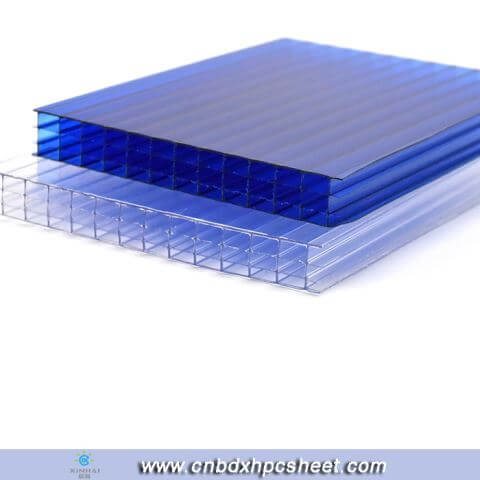 Greenhouse Roof Clear Awnings Polycarbonate Hollow Sheet Price