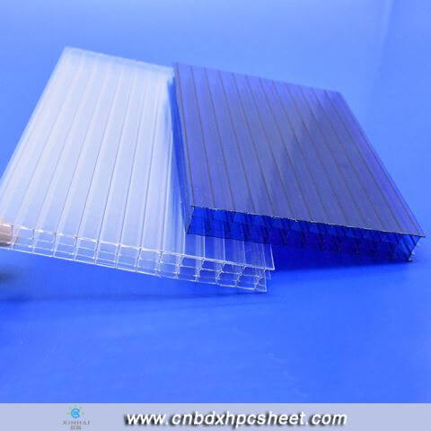 Greenhouse Roofing Plastic Multiwall Hollow Polycarbonate Sheet