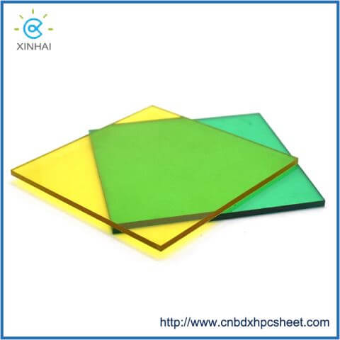Hard Colorful Plastic PC Solid Polycarbonate Sheet