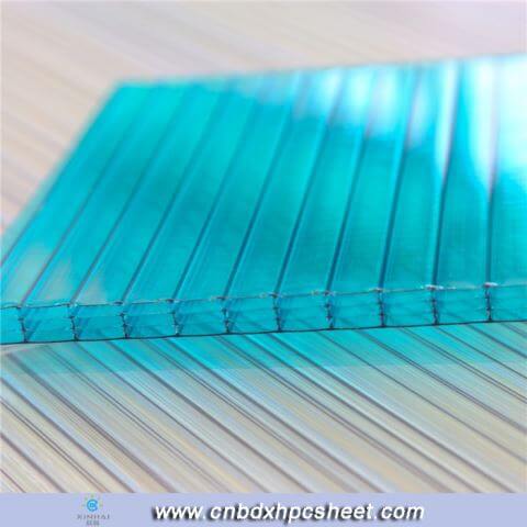 Multi Wall Polycarbonate Sheet Four Wall Polycarbonate Roofing Sheet