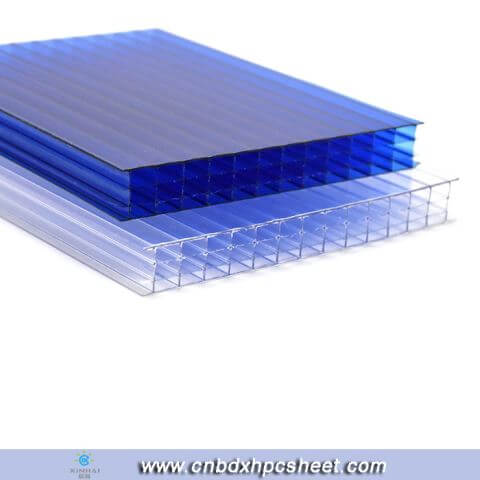 Plastic Sheet Wall Covering Multi Wall Polycarbonate Sheets For Roofing