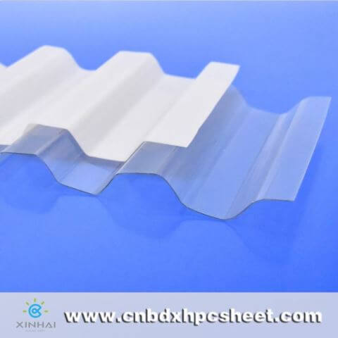 Polycarbonate Corrugated Sheet Corrugated Roof Plastic Sheet