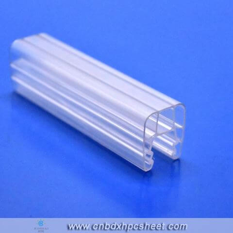 Polycarbonate Sheet Connector H And U Shaped Plastic Profile