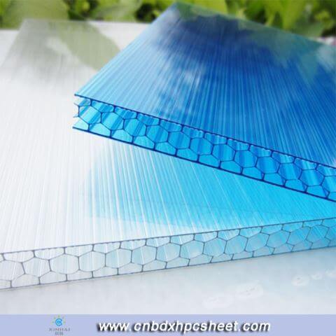 Transparent Roof Sheets Hollow Polycarbonate