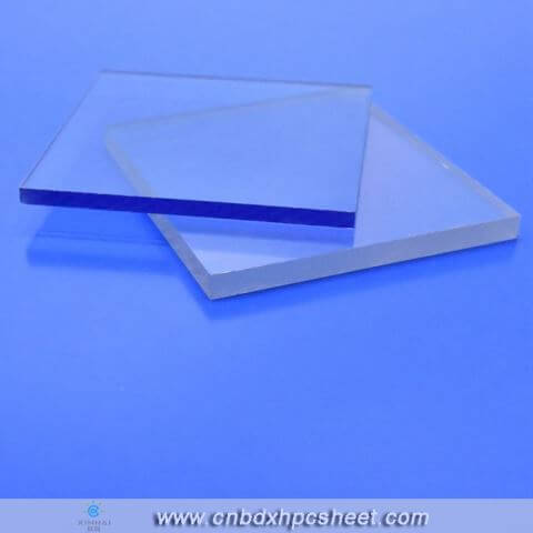 Ultraviolet Coating Polycarbonate Solid Sheet Clear Awnings