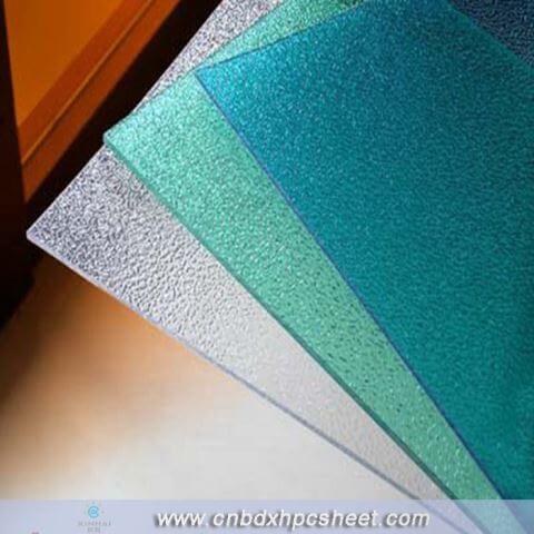UV Protection Plastic Non Transparent Polycarbonate Panel Roofing Solid Sheet